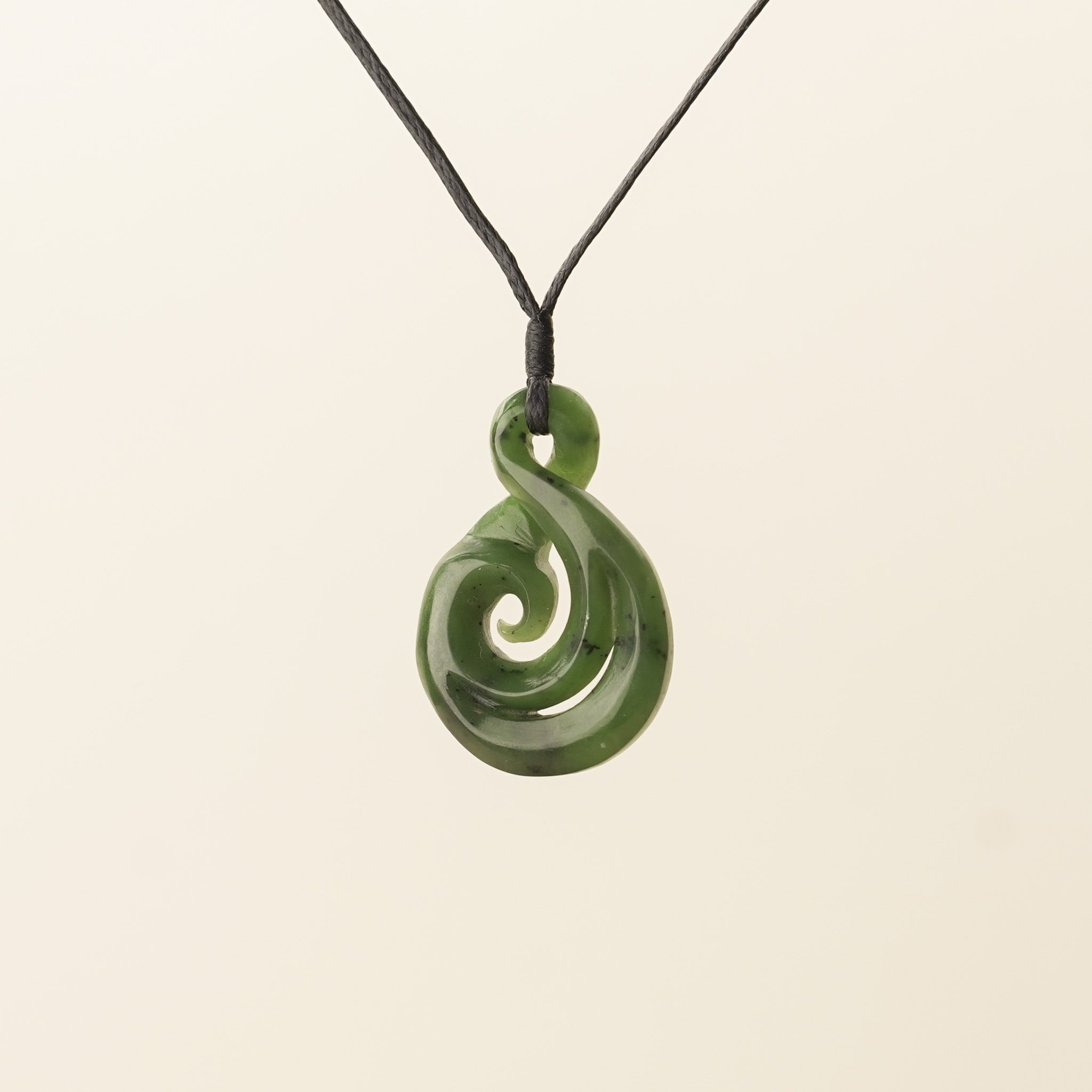 Kawakawa Pikorua Koru Pendant – Arrowtown Stonework