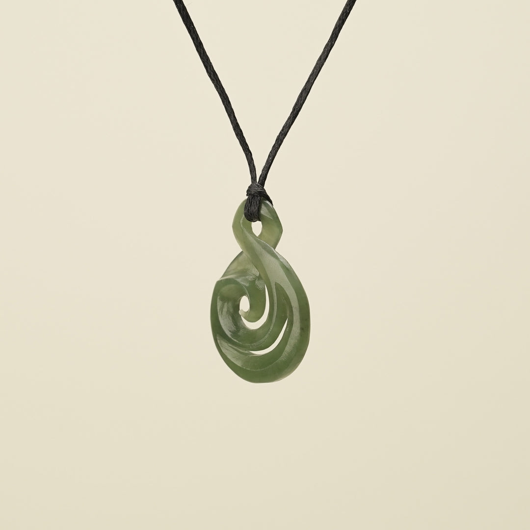 Pikorua Koru Pounamu Medium