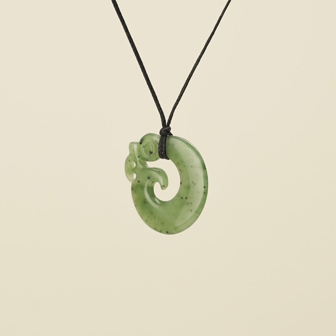 Manaia Greenstone Small Pendant