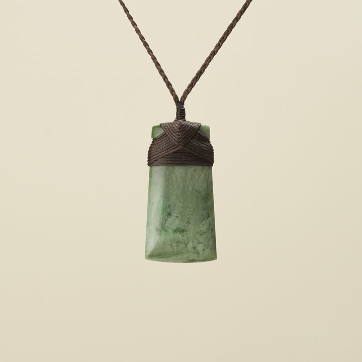 Medium Inanga Toki Pounamu Brown Binding