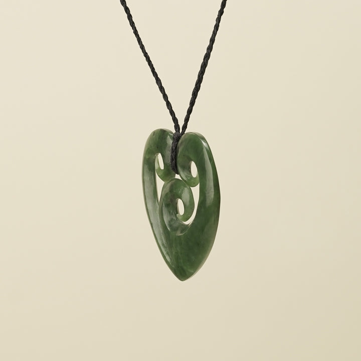 Triple Koru Manawa Pounamu Extra Large