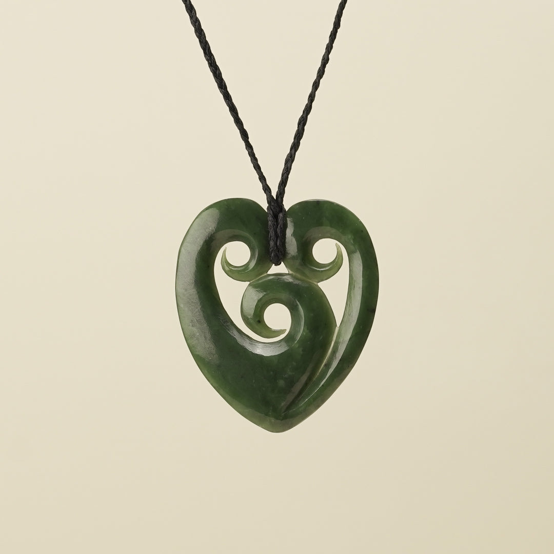 Triple Koru Manawa Pounamu Extra Large
