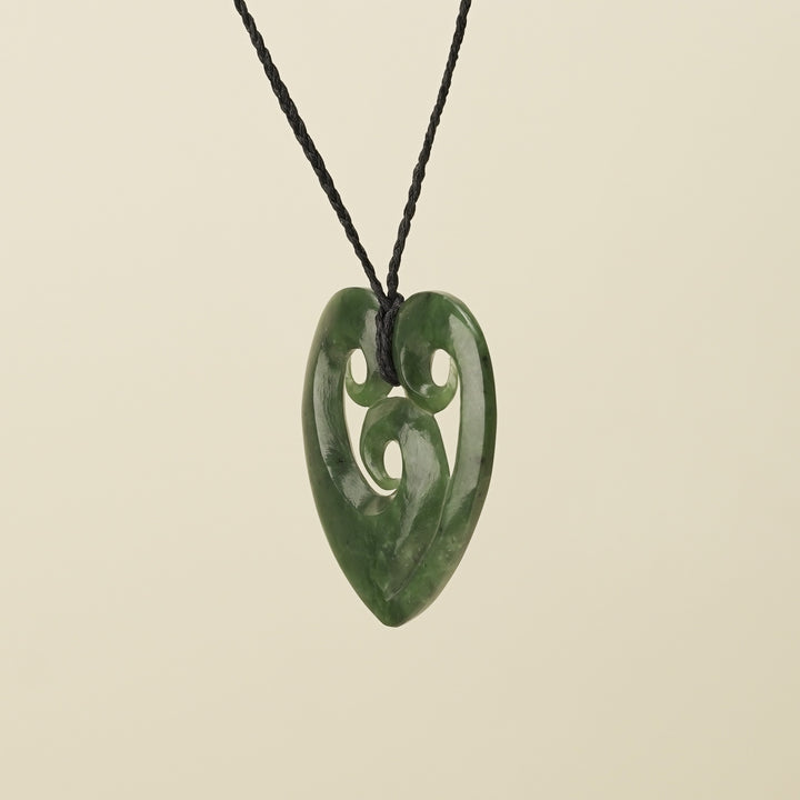 Triple Koru Manawa Pounamu Extra Large