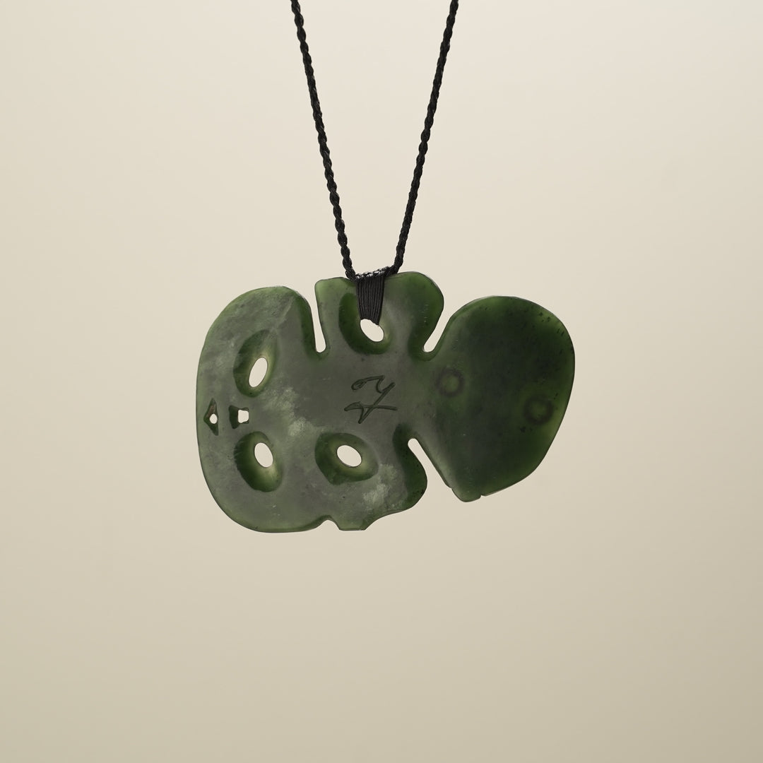 Hei Tiki Kawakawa Pounamu XL Pendant