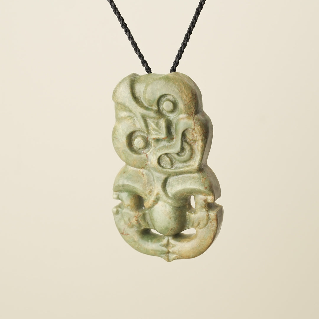 Hei Tiki Raukaraka Pounamu XL Pendant