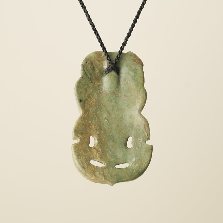 Hei Tiki Raukaraka Pounamu XL Pendant