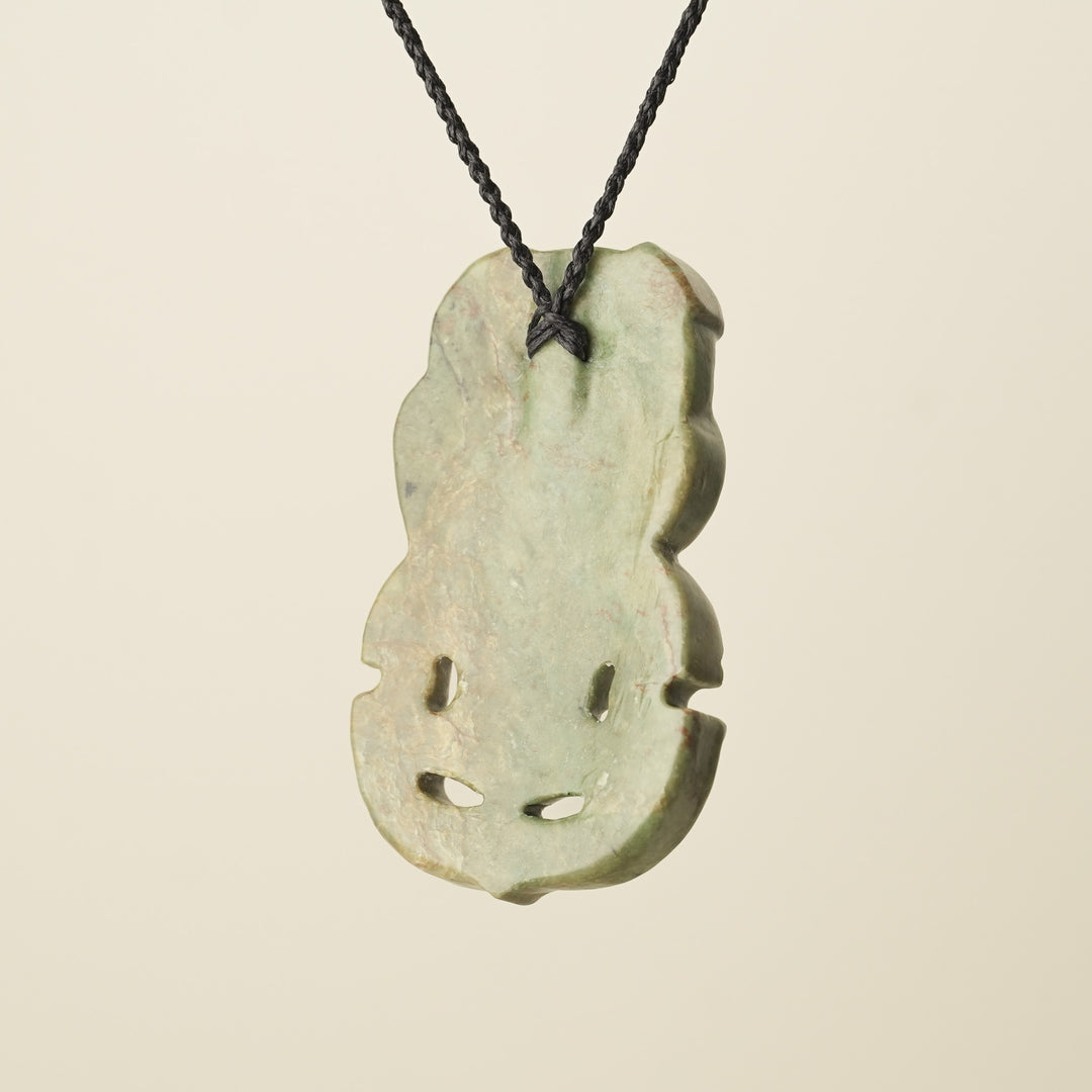Hei Tiki Raukaraka Pounamu XL Pendant