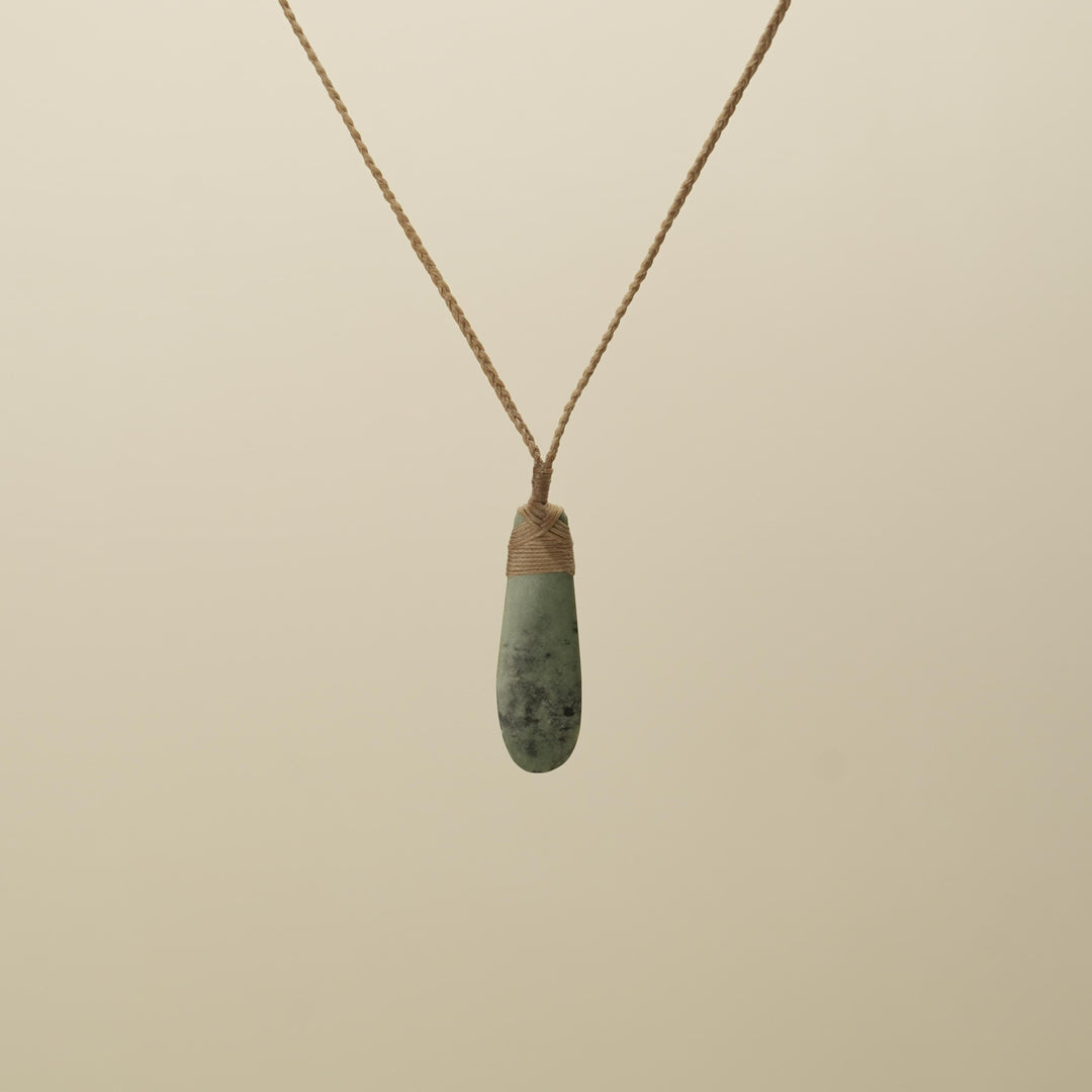 Roimata Whakarei Small Medium Pounamu Pendant SC