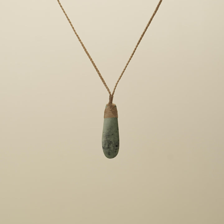 Roimata Whakarei Small Medium Pounamu Pendant SC