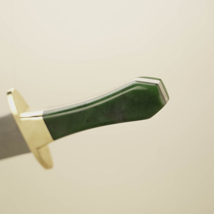 Pounamu Bowie Knife: Svord Carbon Steel 24cm