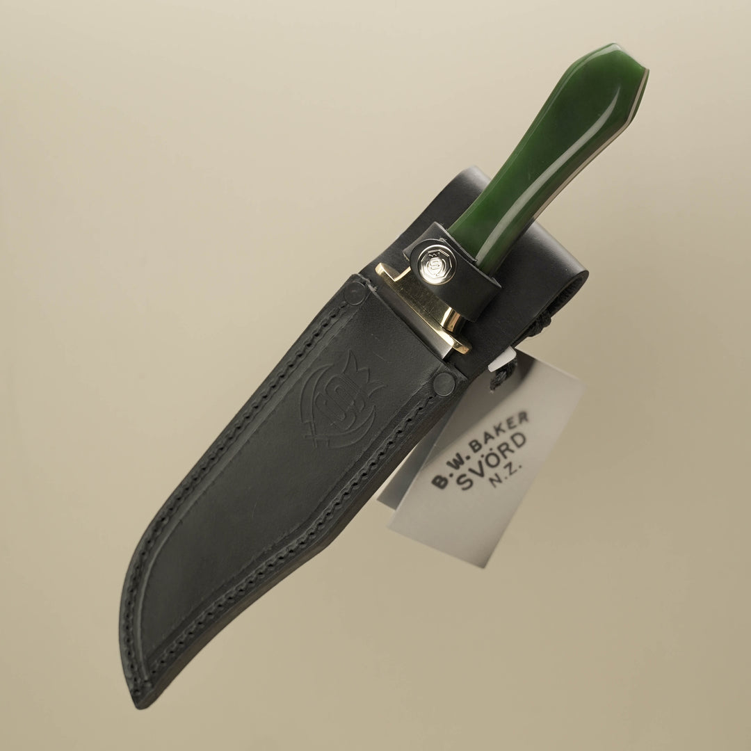 Pounamu Bowie Knife: Svord Carbon Steel 16cm