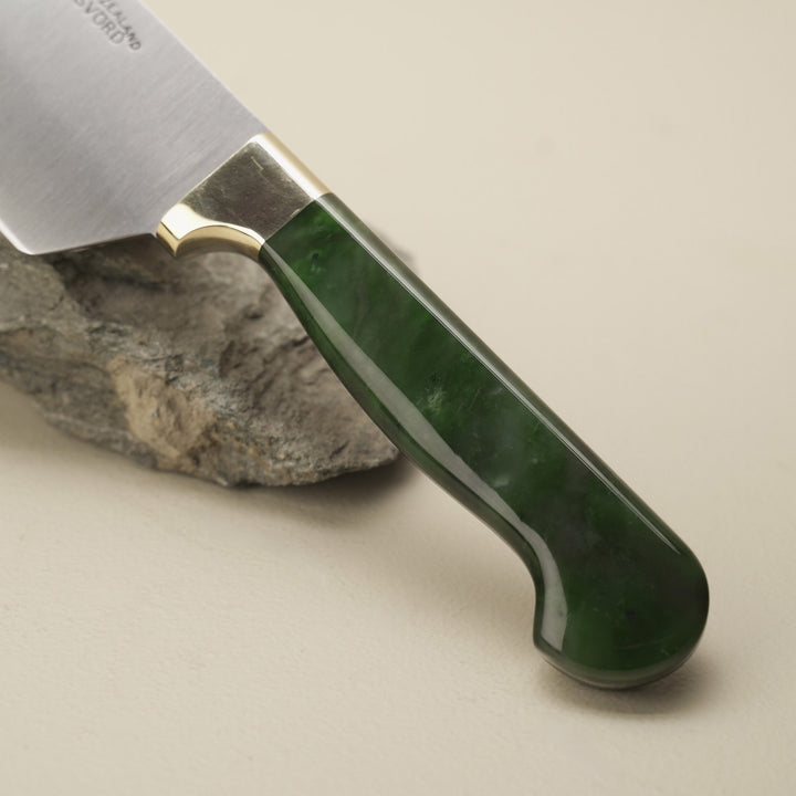 Pounamu Bowie Knife: Carbon Steel Blade 16.5cm