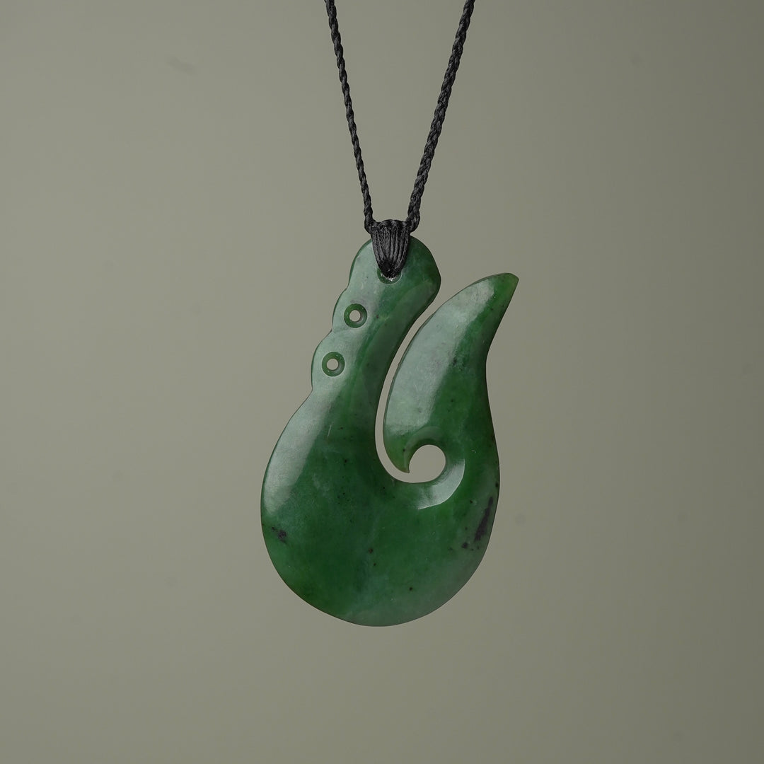 Extra Large Hei Matau Pendant