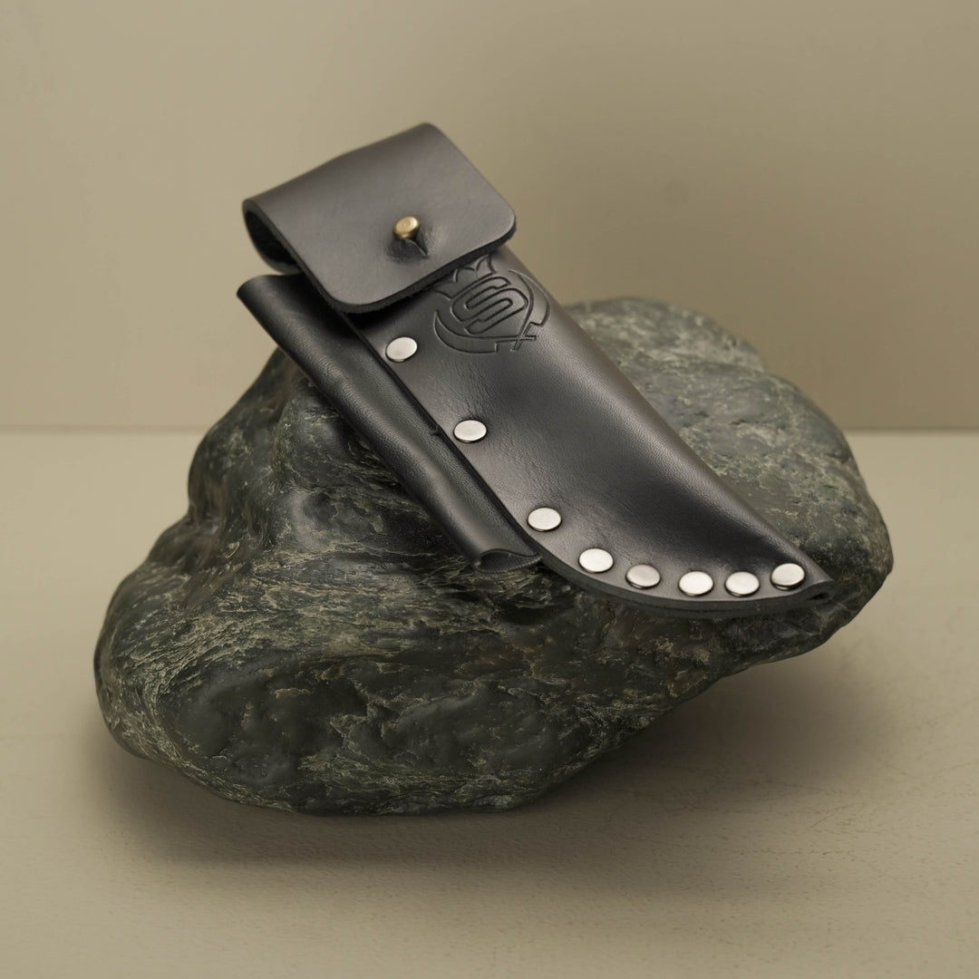 NZ Stag Antler Bird & Trout Knife: Svord Carbon Steel 9cm