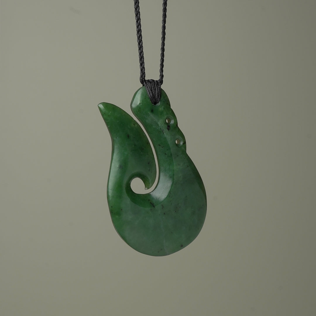 Extra Large Hei Matau Pendant