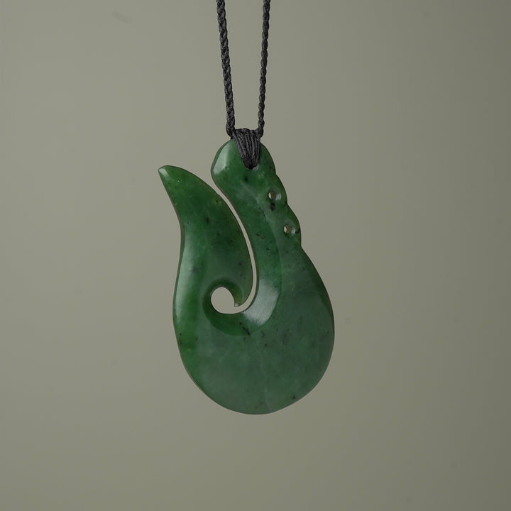 Extra Large Hei Matau Pendant
