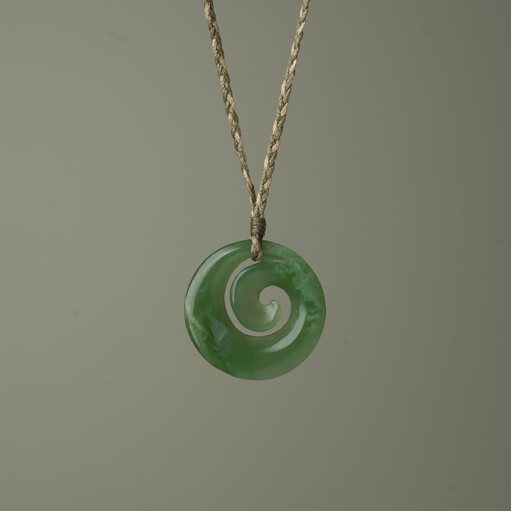 Medium Koru Flower Pendant