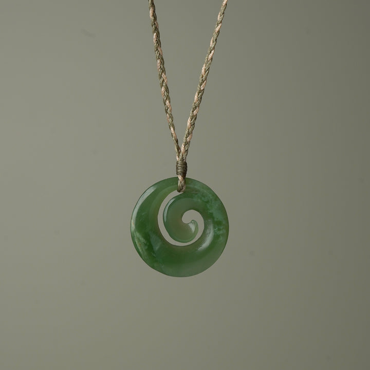 Medium Koru Flower Pendant