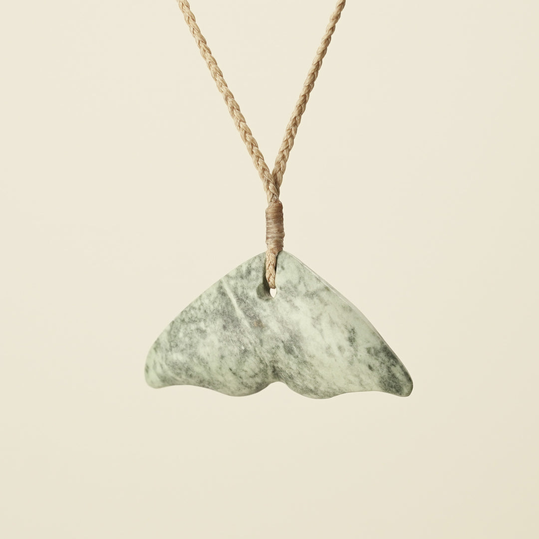 Whales Tail - Inanga Pounamu Medium Pendant