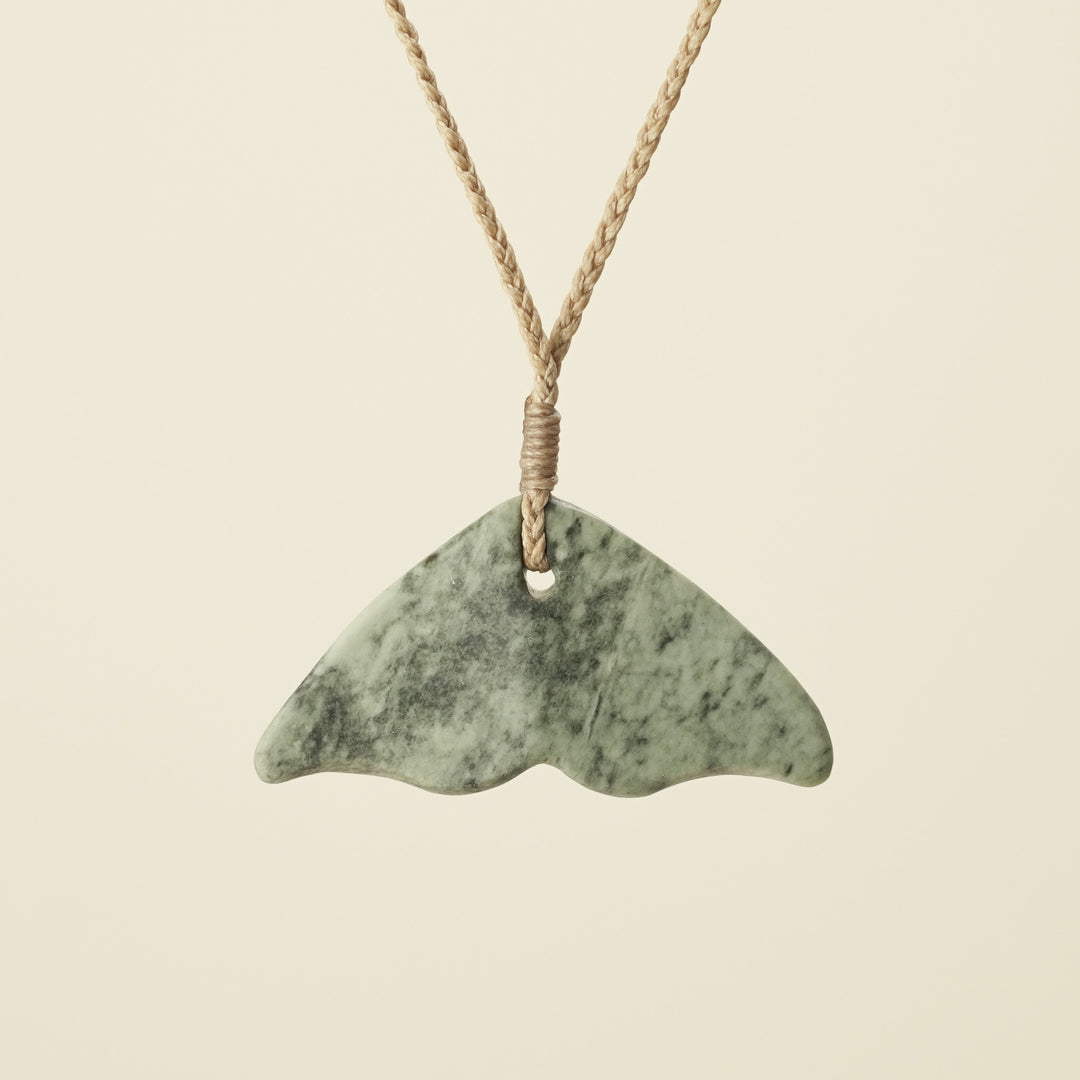 Whales Tail - Inanga Pounamu Medium Pendant