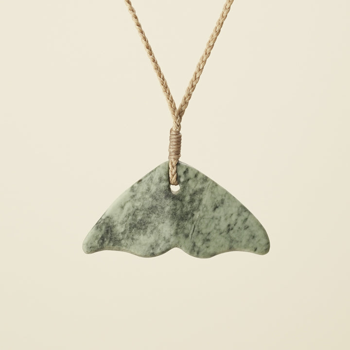 Whales Tail - Inanga Pounamu Medium Pendant