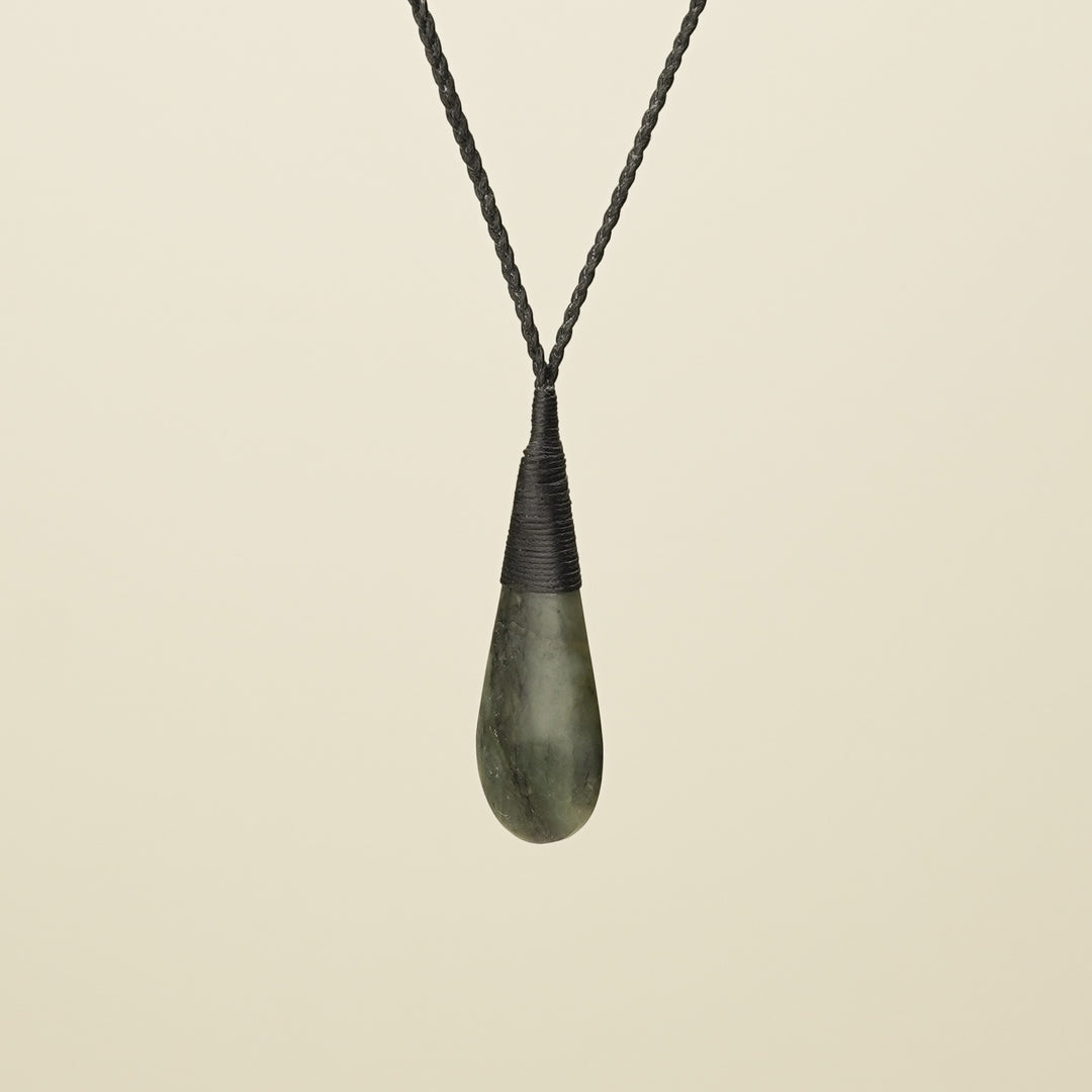 Roimata Hapopo Medium Pounamu Pendant