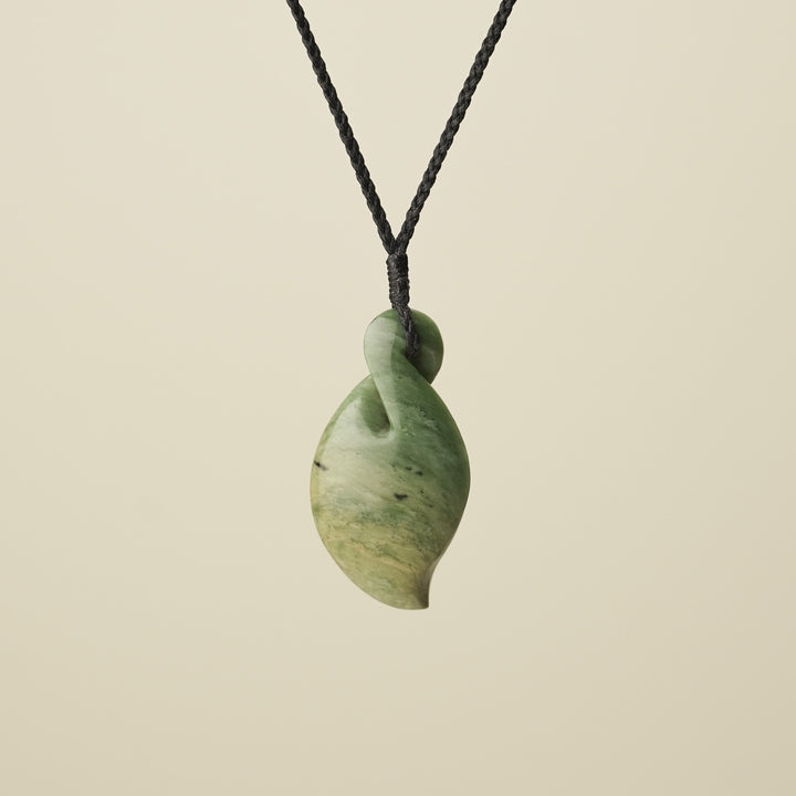 Pikorua Raukaraka Pounamu Large Pendant