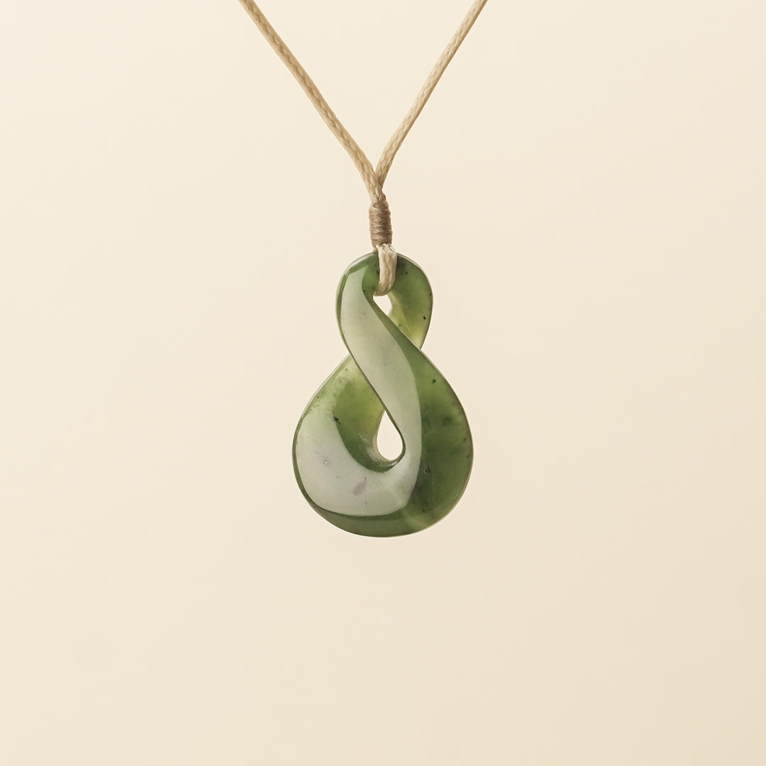 Pikorua Pounamu Medium Pendant