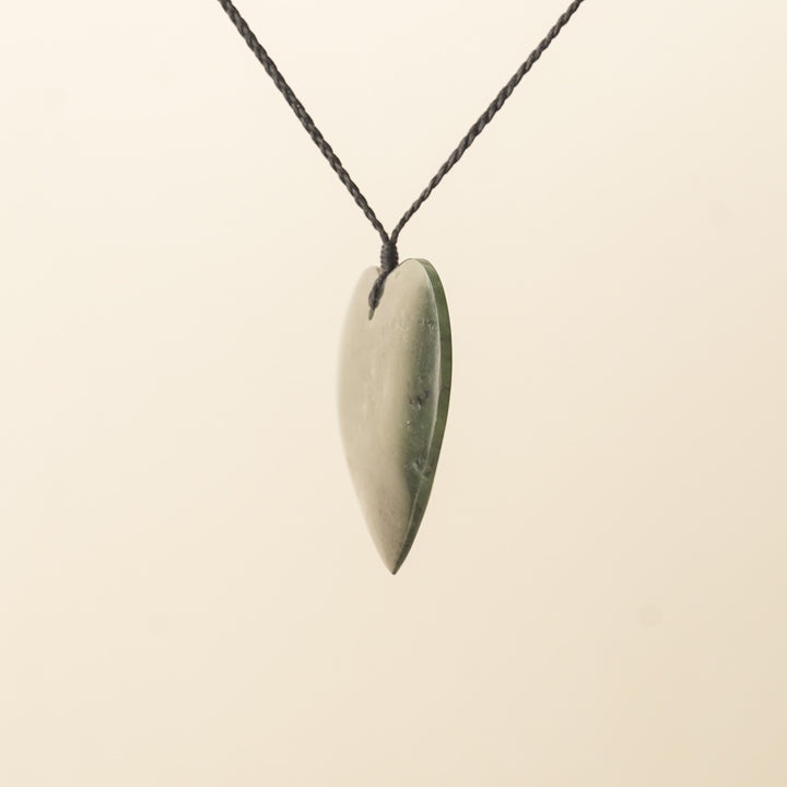 XL Pounamu Heart Pendant