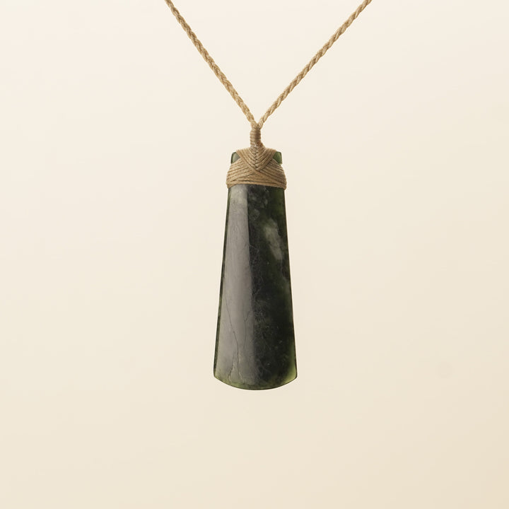 Tangiwai Large Toki Pounamu Pendant