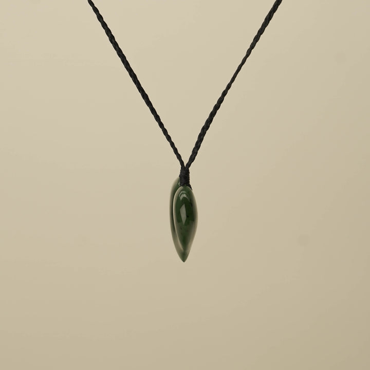Manawa Heart Greenstone Medium Pendant