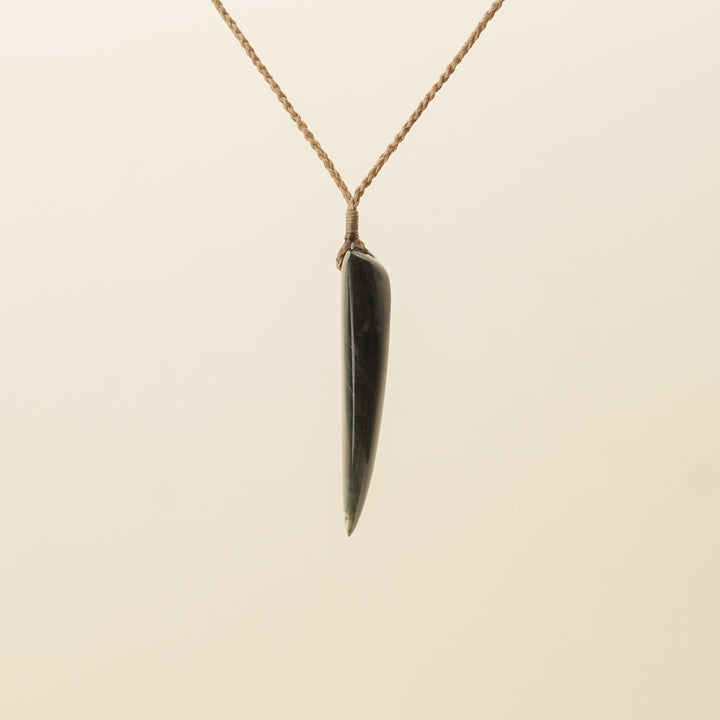 Tangiwai Large Niho Pounamu Pendant