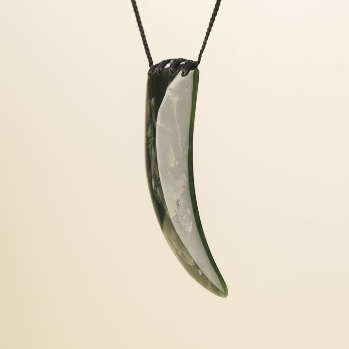 Tangiwai XL Niho Pounamu Pendant