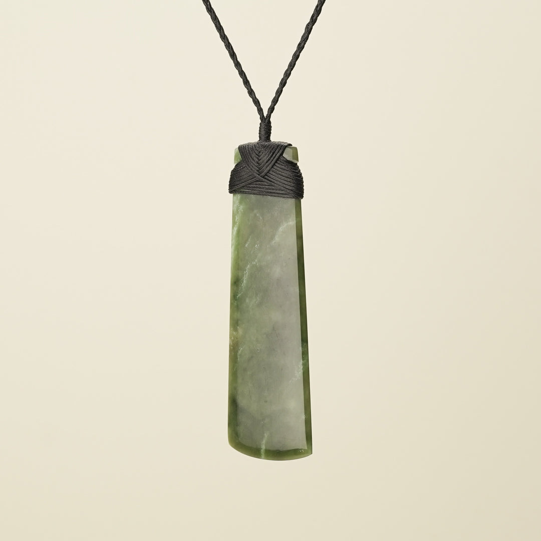 Toki Kawakawa Pounamu Extra Large Pendant