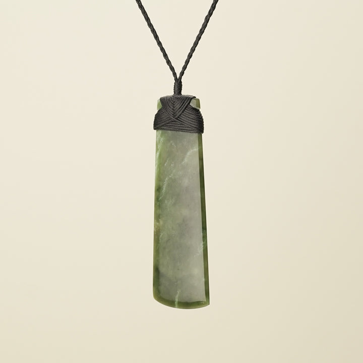 Toki Kawakawa Pounamu Extra Large Pendant