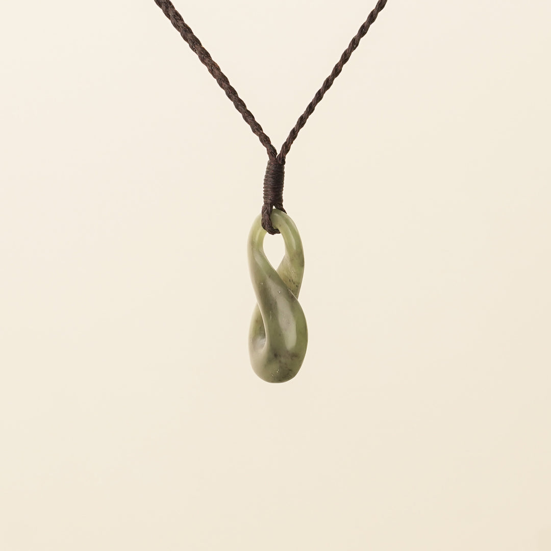 Medium Single Pikorua Pounamu Pendant