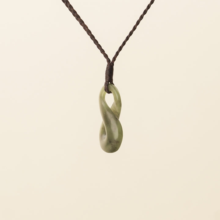 Medium Single Pikorua Pounamu Pendant