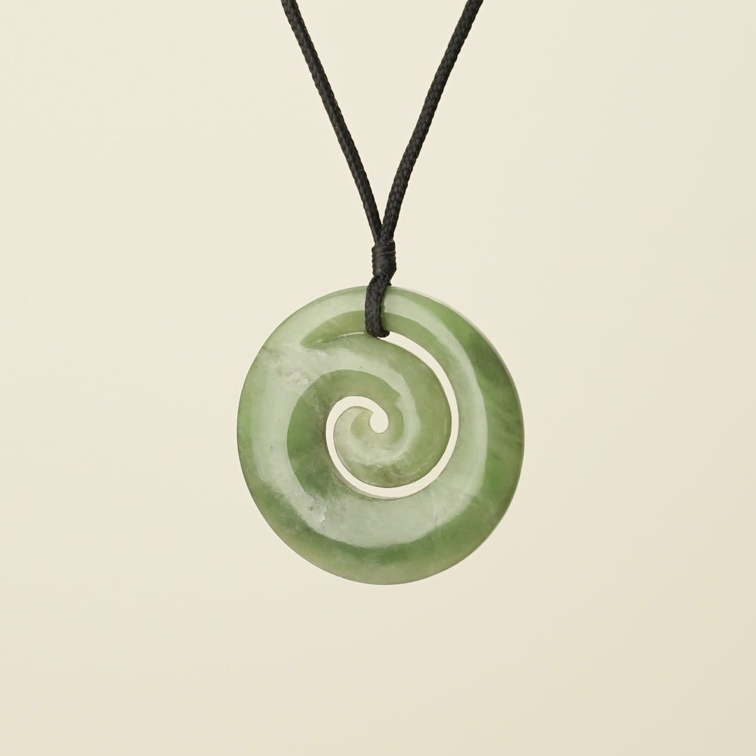 Koru Kahurangi Large Pounamu Pendant