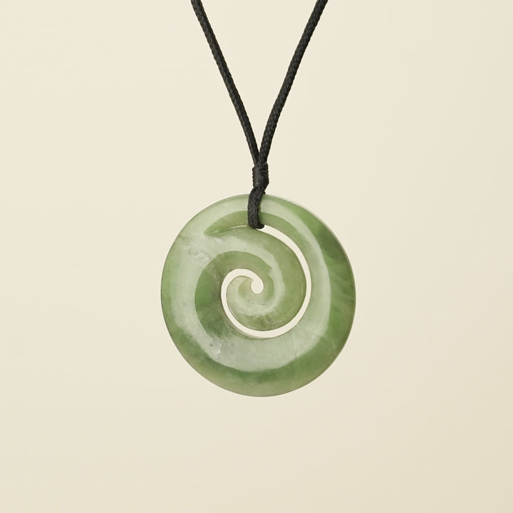 Koru Kahurangi Large Pounamu Pendant