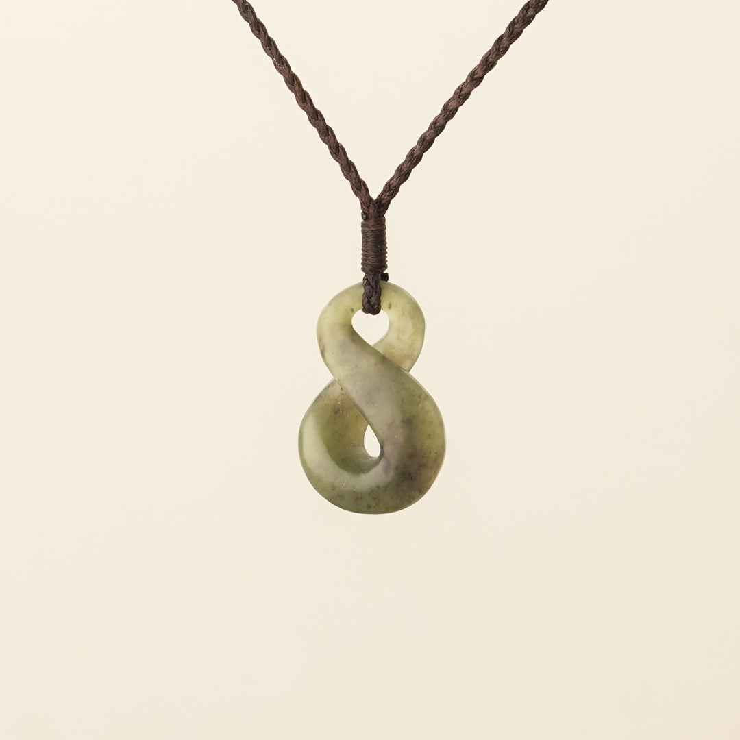 Medium Single Pikorua Pounamu Pendant