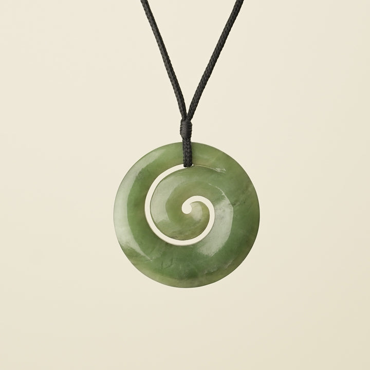Koru Kahurangi Large Pounamu Pendant