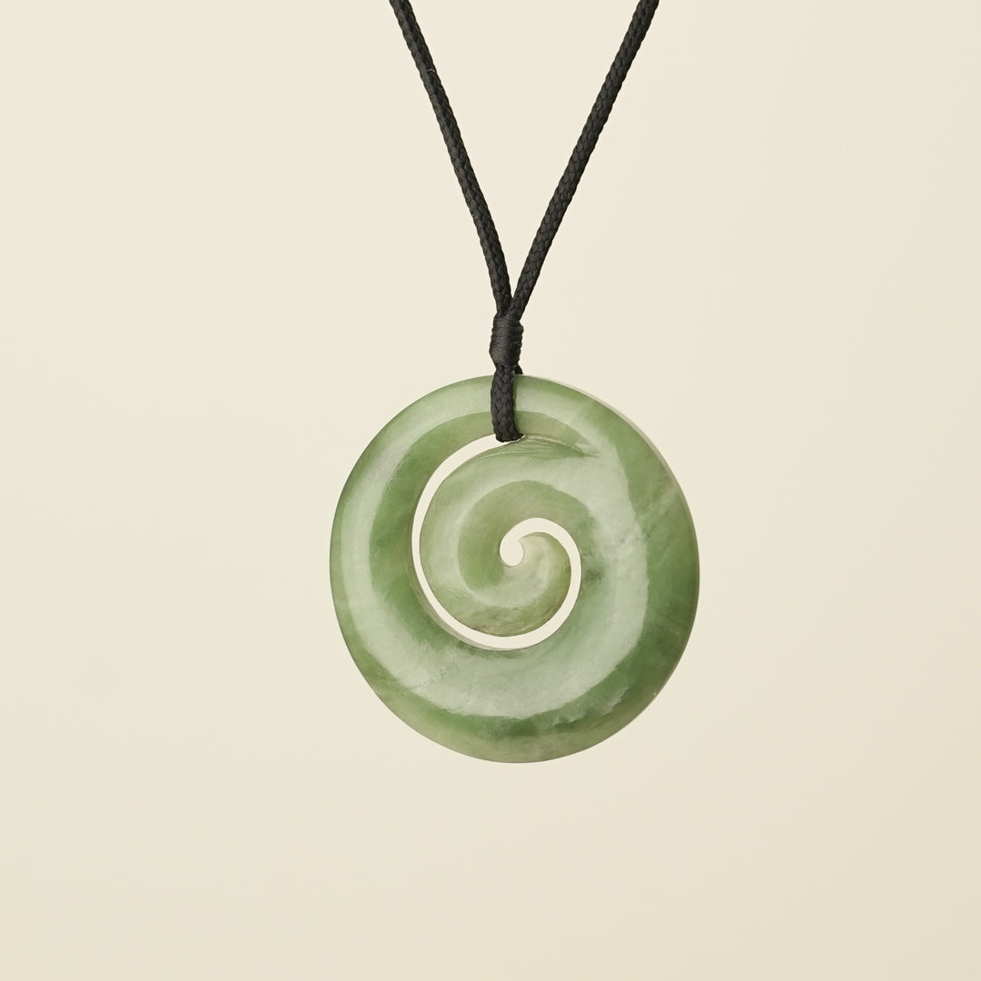 Koru Kahurangi Large Pounamu Pendant