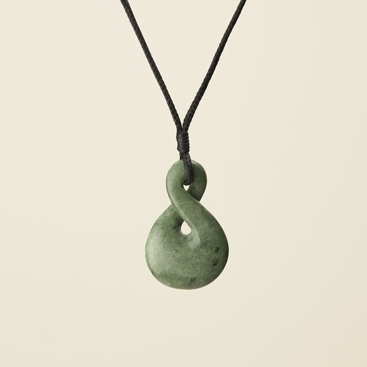 Pikorua Inanga Small Pounamu Pendant