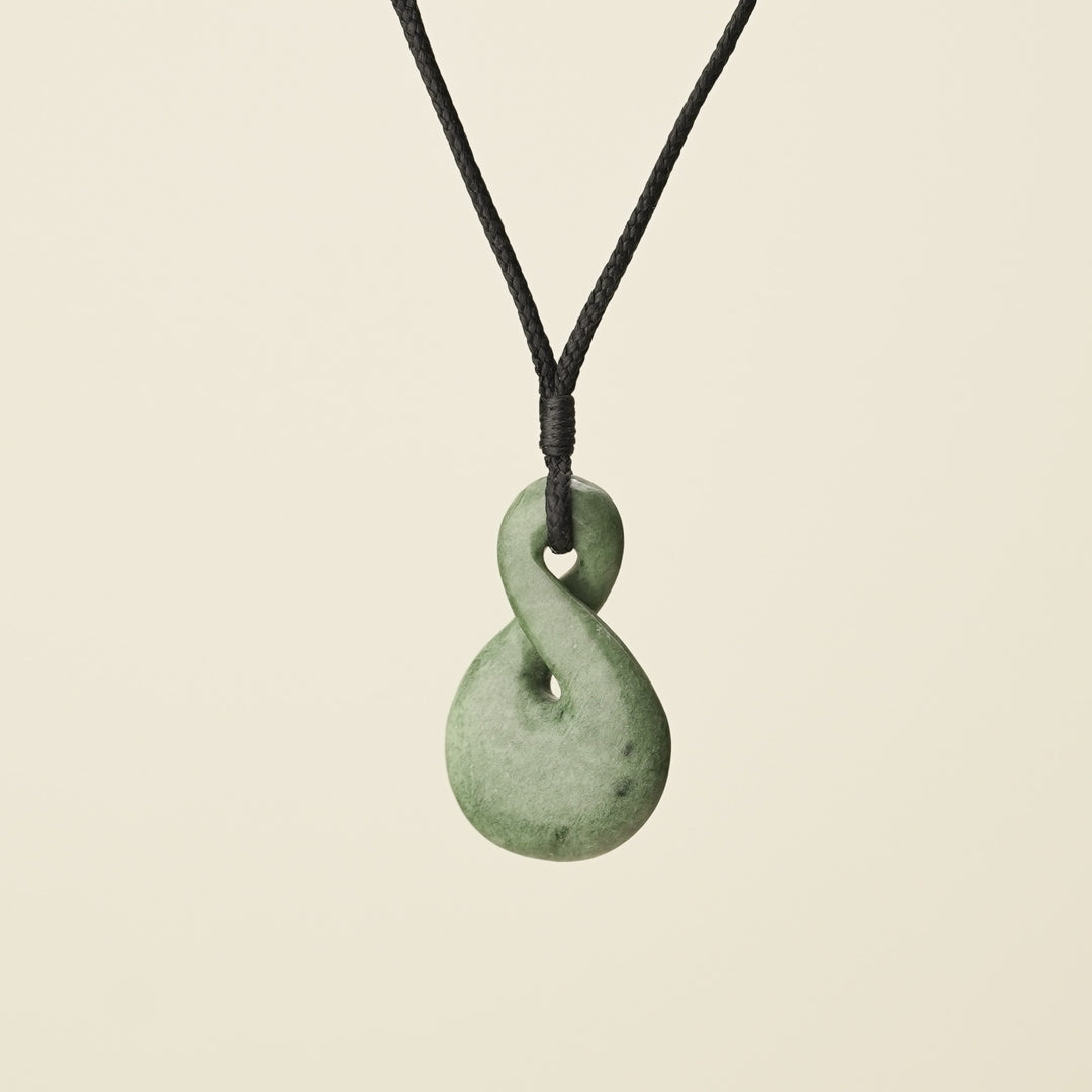 Pikorua Inanga Small Pounamu Pendant