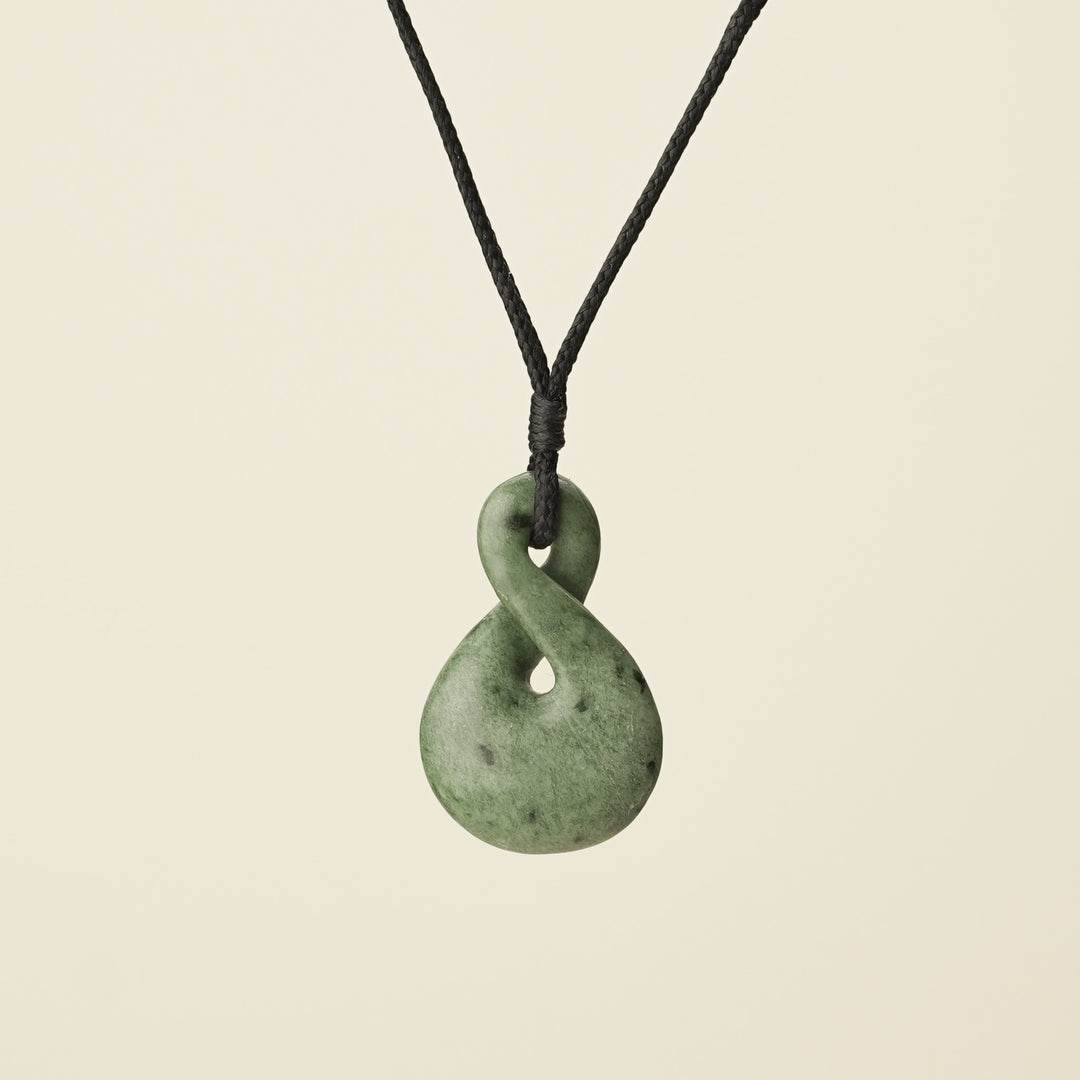 Pikorua Inanga Small Pounamu Pendant