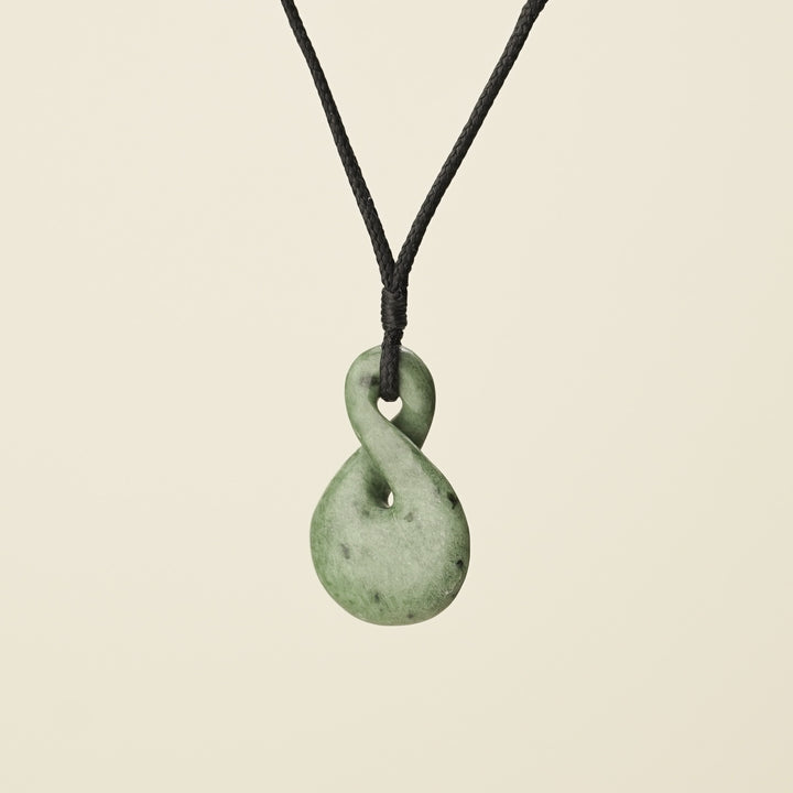 Pikorua Inanga Small Pounamu Pendant
