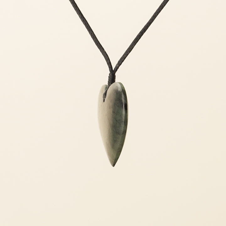 Pounamu  Heart Medium Pendant