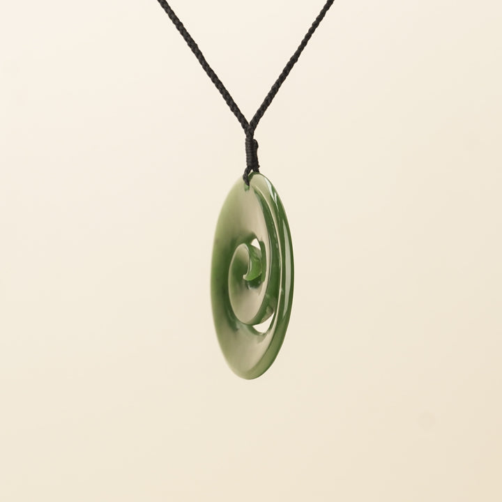 Koru Pounamu Large Pendant