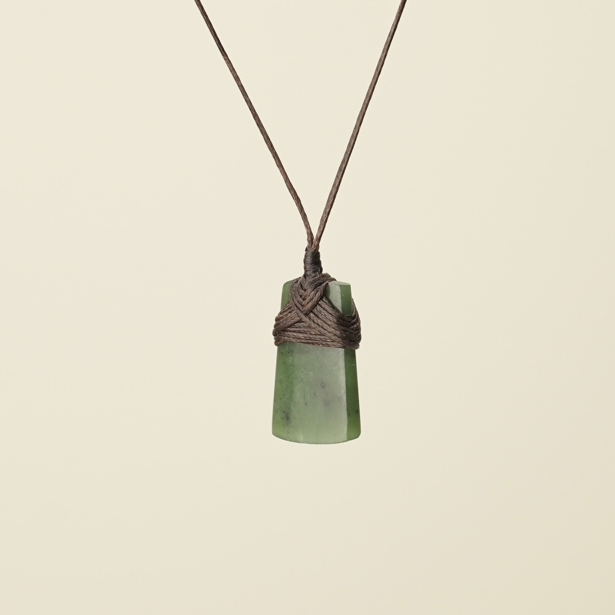 Pēpi Toki Pounamu, Brown Binding – Arrowtown Stonework