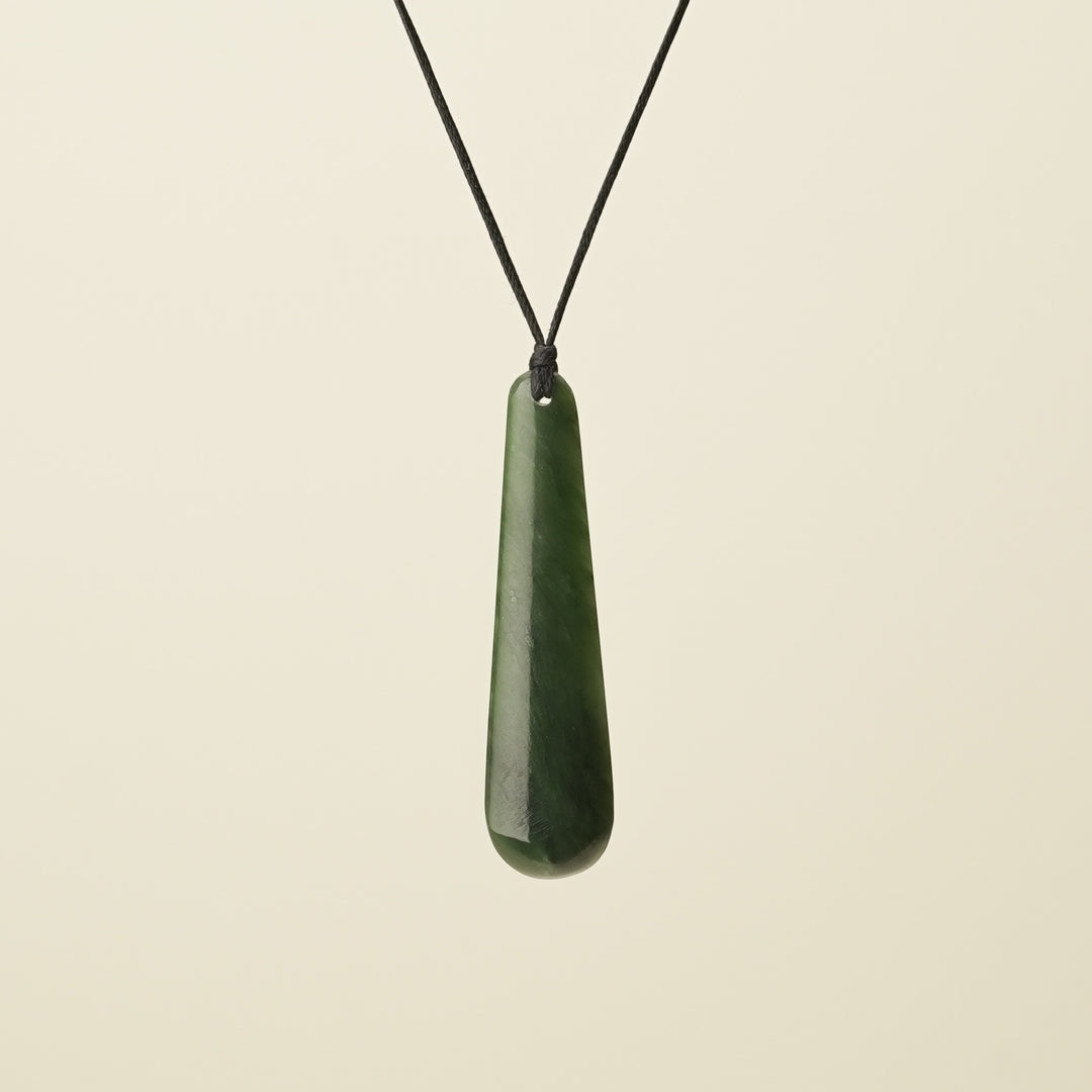 Roimata Greenstone Medium Pendant